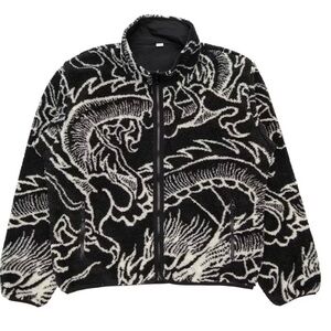 STÜSSY Reversible Dragon Sherpa Jacket